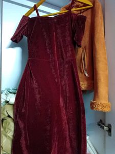 Elegant Velvet Dress
