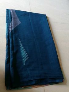Stylish Geometric Print Saree