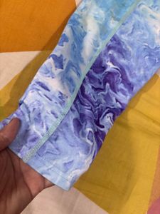 Abstract Print gym yoga Leggings