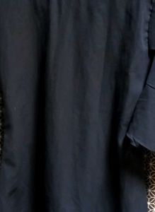Stylish Black Embroidered Tunic Top