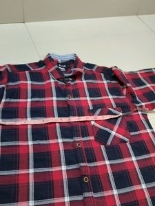 Red With Black Checked Shirt