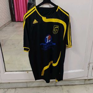 Adidas Black & Yellow Graphic T-Shirt
