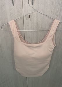 Square Neck Tank Top - Cream