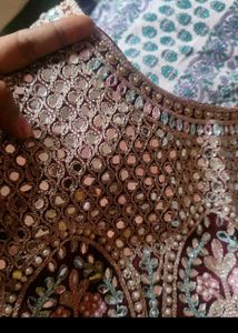 new lahnga(never used) with free neck set