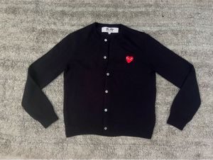 Comme des Garcons Play heart-logo cardigan