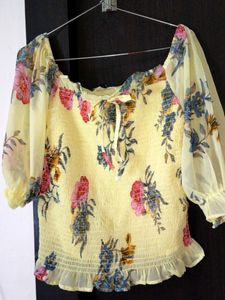 Spring Summer Floral Brandnew Top