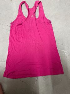 Bright Pink Racerback Tank Top