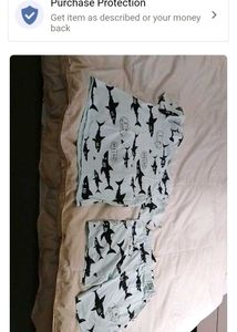 Cute Shark Pajama Set for boys