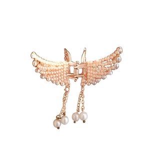 Pearl Wing Hair Claw Clip