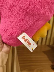Cute Pink Owl Plush Toy