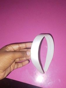 Classic White Headband