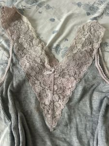 Lace Trim Cami Top