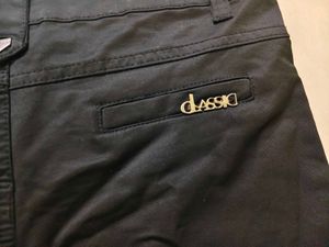 Black Cuffed Shorts