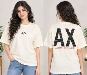 brand armani exchange White T-Shirt