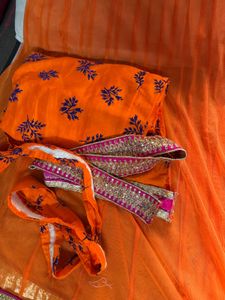 unstitched lehangas