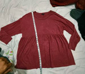 Very Beautiful Short Warm Frock