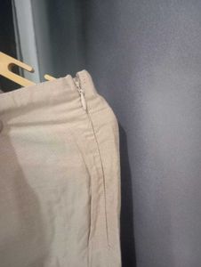 Classic Beige Ethnic Pants