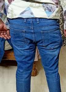 Revs Mens Ankle Fit Jeans Waist 34