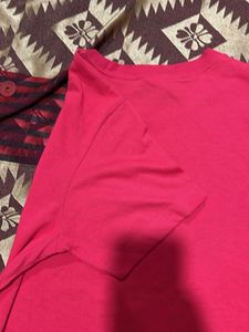 Vibrant Red Basic T-Shirt