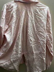 Theory Pink Button-Down Shirt