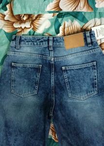 Shein Fly Detail Jeans