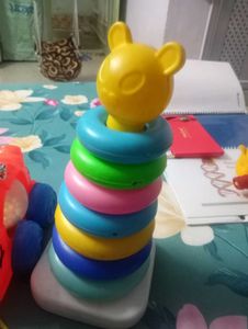 Kids Stacking Toy &amp; Car unicorn