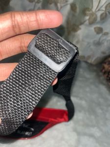Red Signature Mink Blanket Fanny Pack