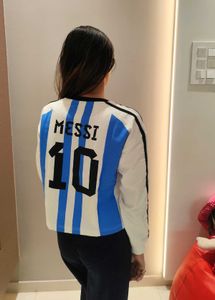Argentina Football Top - Messi 10