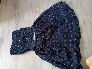 Cute Floral Print Cotton Dresses 3