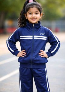Girls Sportswear Tracksuit Set pack of 2