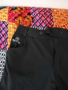 Classic Black Straight Leg Pants
