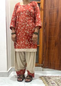 Farshi salwar with short kurta