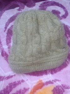 Knitted Visor Beanie