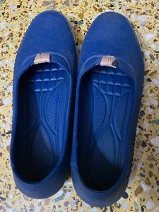 Stylish Blue Ballerina Flats