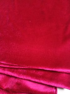 Luxurious silky velvet high quality fabric