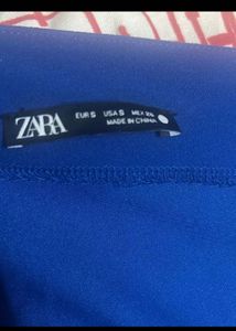 Blue  Midi Dress Zara