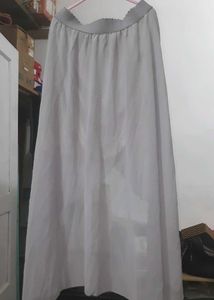 lavender Asymmetrical skirt