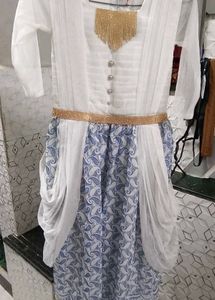 White Frock And Beautiful Design