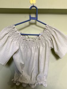 Chic Off-Shoulder Puff Sleeve Top