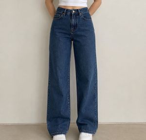 High Waisted Wide Leg Jeans