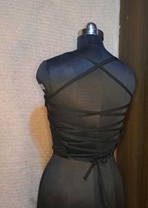 Chic Black Crop Top