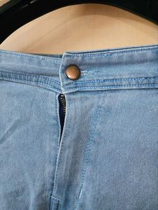 RMR Women's Icy Blue Skinny Fit Jeans | Waist 32