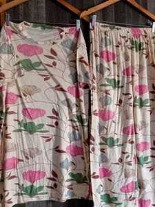 Floral Print co-ords set or night suit
