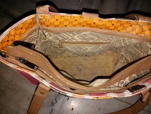 Combo 2 Chic Striped Tote Office and College Bag