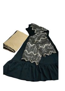 Semi Stitched Kurta Sharara And Duppta