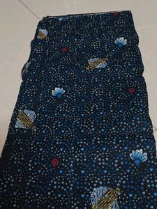 Unique Blue Geometric Pattern men's lungi
