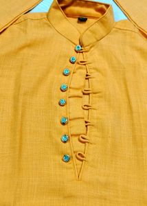ELEGANT ORANGE KURTA 🧡