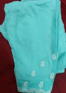 Allover Chikankari Kurta Pant &amp; Dupatta