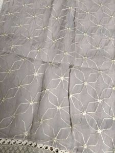 pakistani  organza lace embroided suit