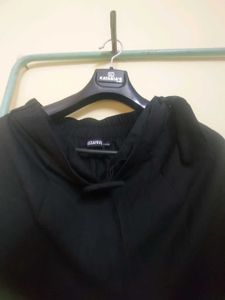 (NEW)SASSFRAS Black Flared Pants